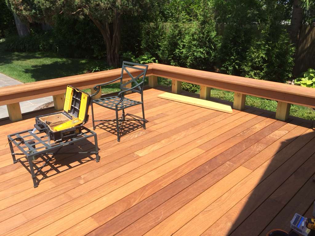 Custom Deck Installation 2